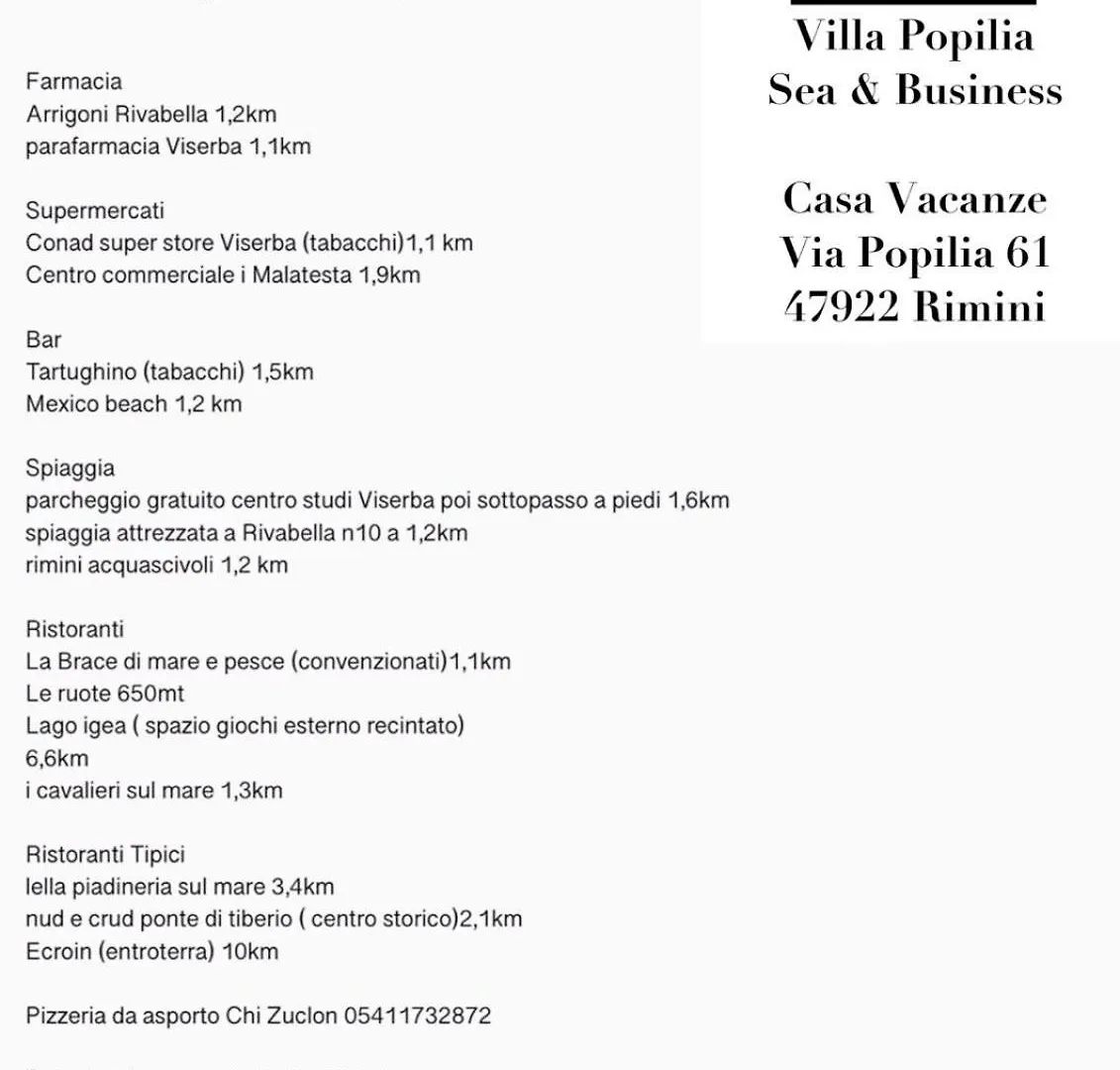 Villa Popilia Sea & Business Red Rimini
